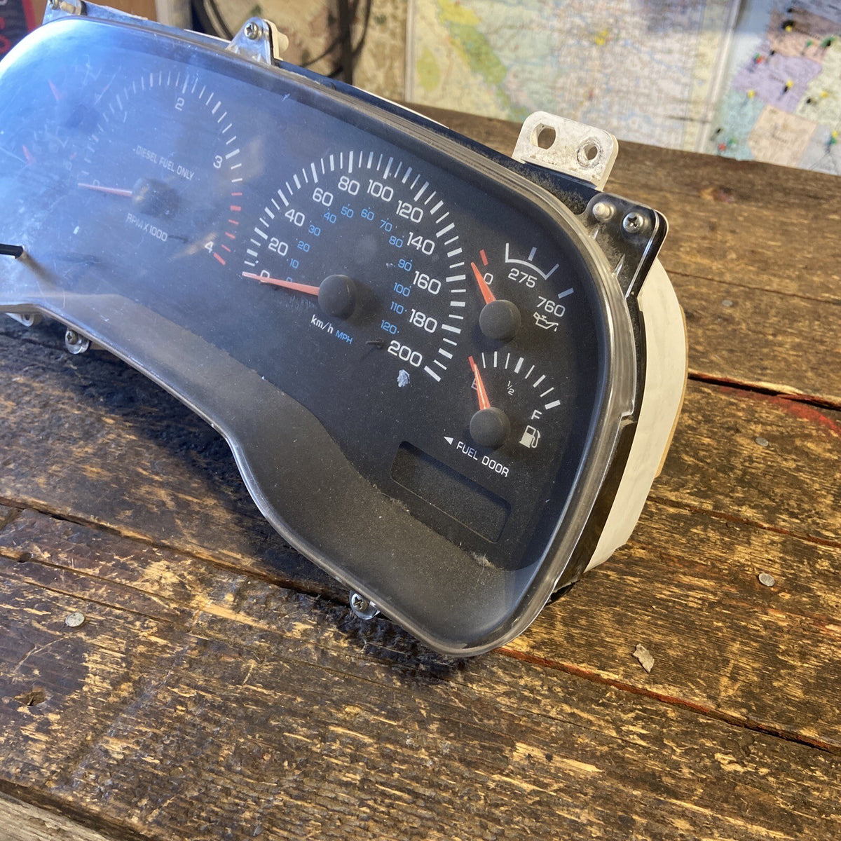 2001 2002 DODGE RAM 2500 3500 CUMMINS INSTRUMENT GAUGE CLUSTER 400k? 56045790AB