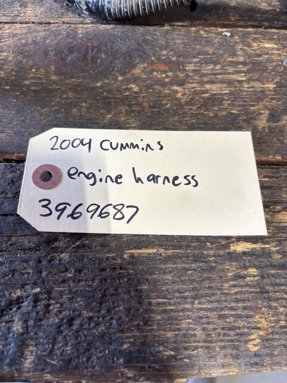 2004 DODGE RAM 5.9L CUMMINS ENGINE WIRING HARNESS 3969687