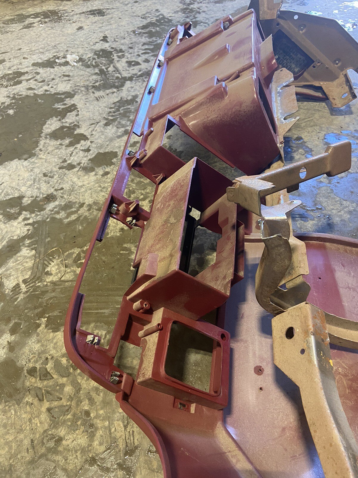 OEM 1994 - 1997 DODGE RAM CUMMINS DASH CORE STRUCTURE RED DASHBOARD