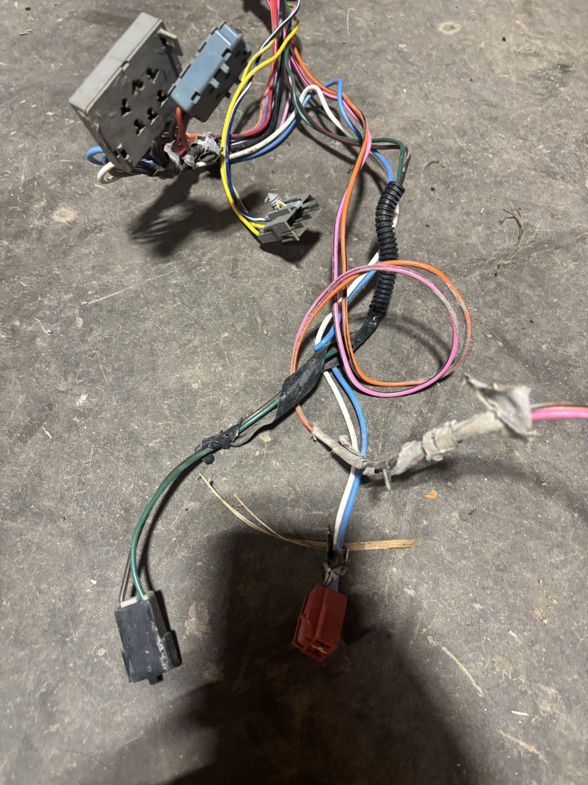 1989-1993 DODGE RAM 150 250 350 LH DRIVER DOOR WIRING HARNESS 56017005