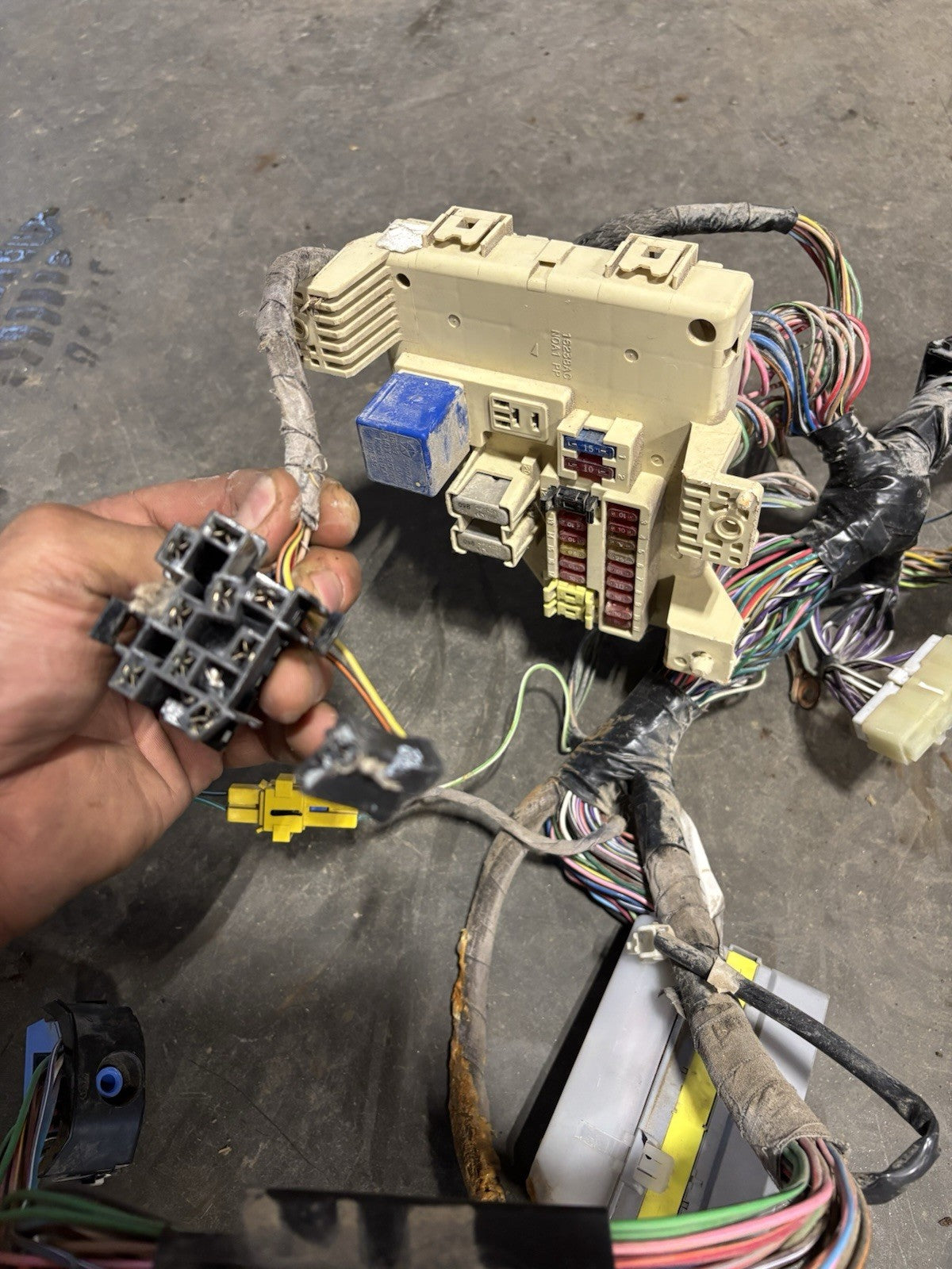 1998 DODGE RAM GAS DASH WIRING HARNESS 56020481AD IGNITION SECTION CUT OFF