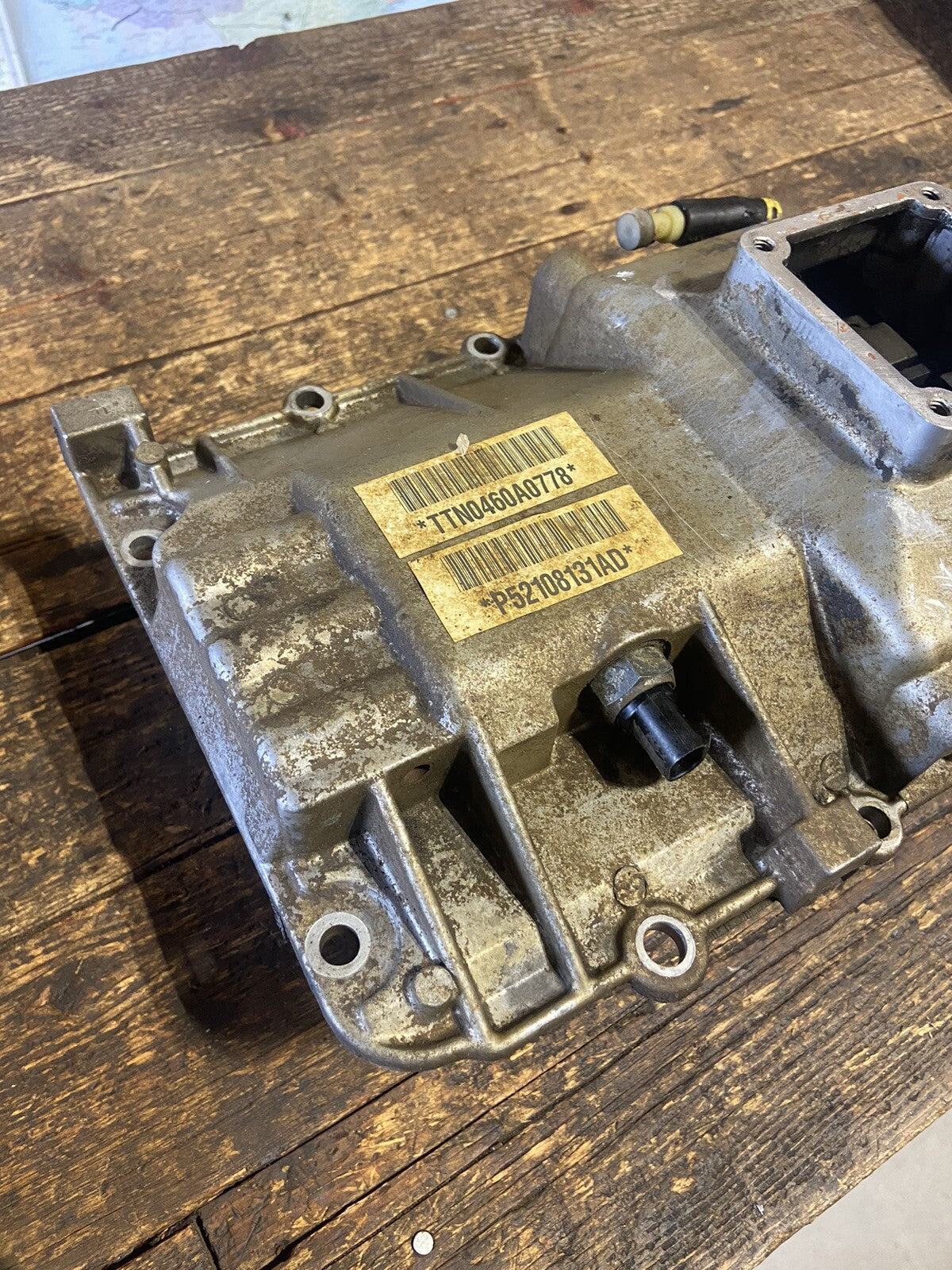 1998 - 2003 DODGE RAM CUMMINS NV4500 LOADED SQUARE SHIFTER TOP PLATE COVER