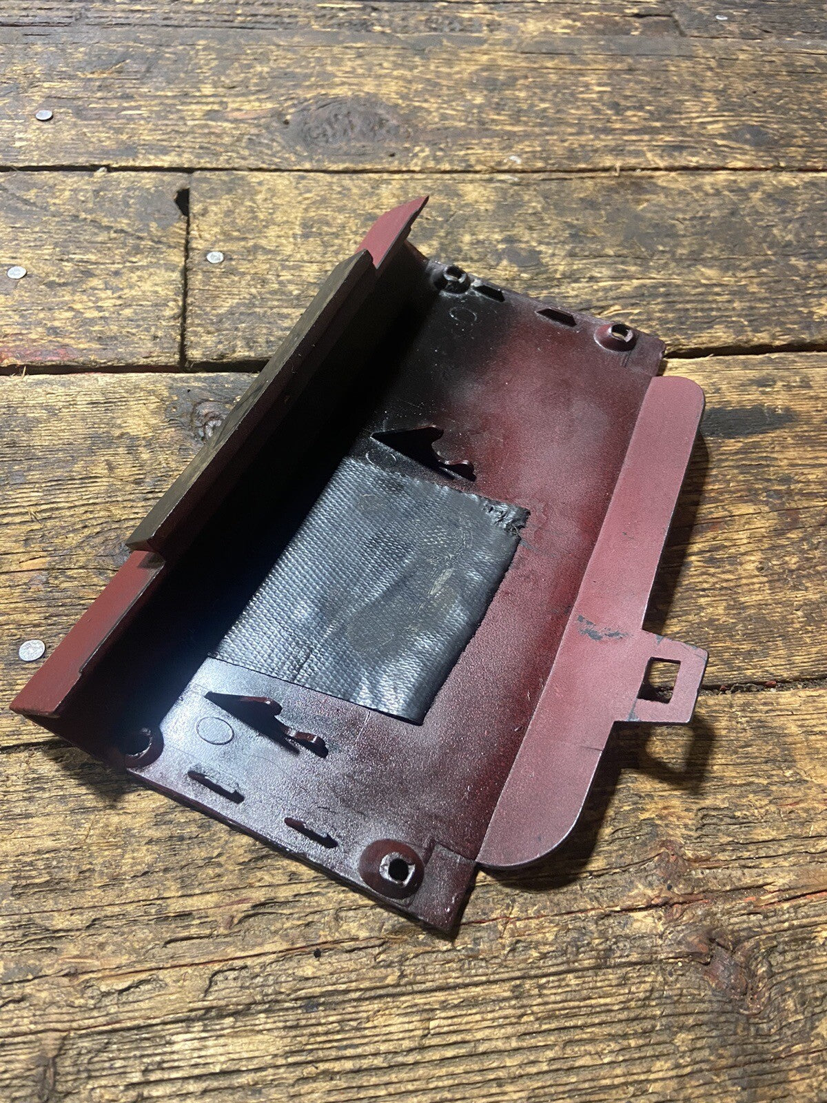 1989 - 1993 DODGE RAM 150 250 350 RED FUSEBOX HOLDER DASH TRIM 55025634