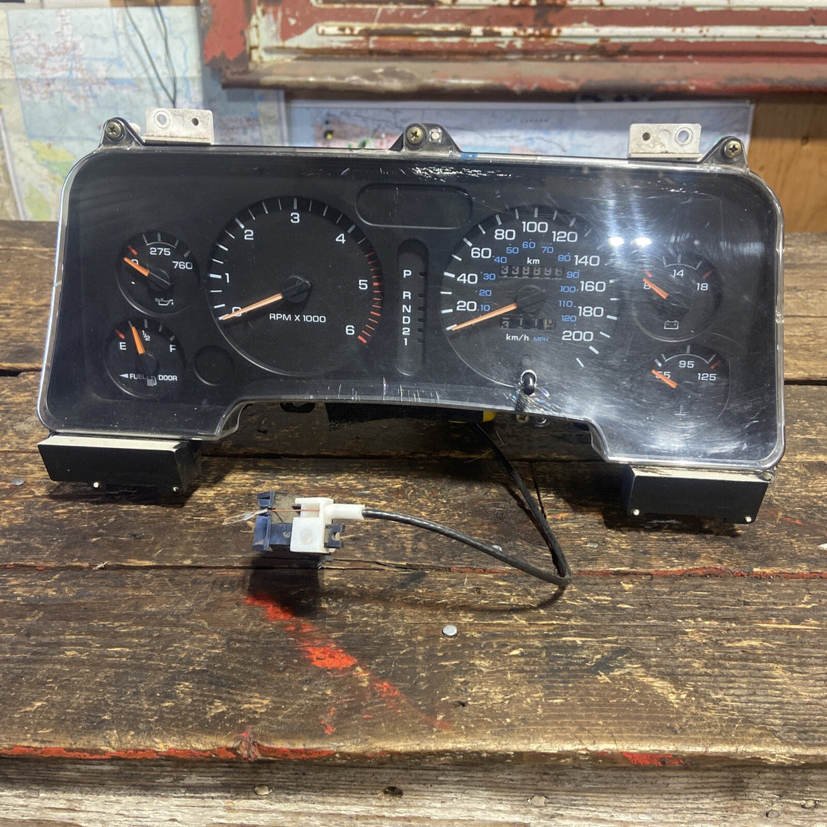 1994 1995 1996 1997 DODGE RAM 2500 3500 GAS INSTRUMENT GAUGE CLUSTER 56020112
