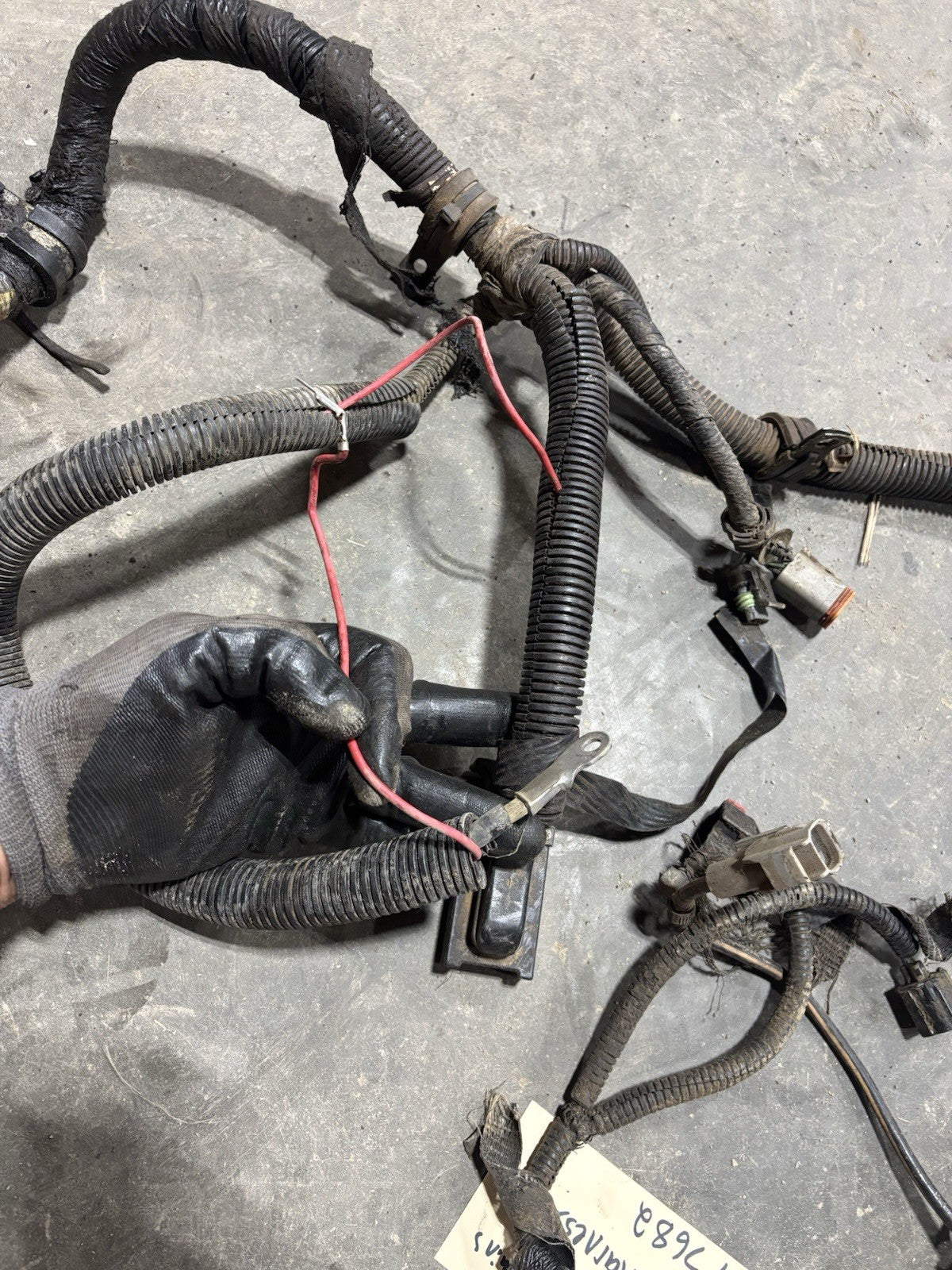 2001 DODGE RAM 2500 3500 24v 5.9l CUMMINS ENGINE HARNESS Pn 3947682