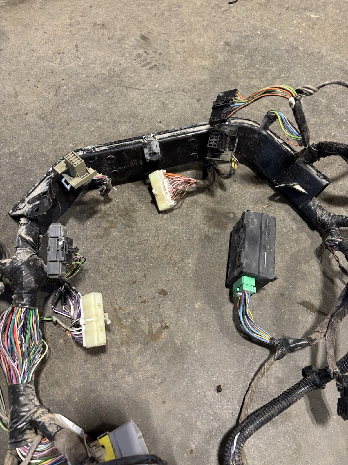 1998 DODGE RAM GAS DASH WIRING HARNESS 56020481AD IGNITION SECTION CUT OFF
