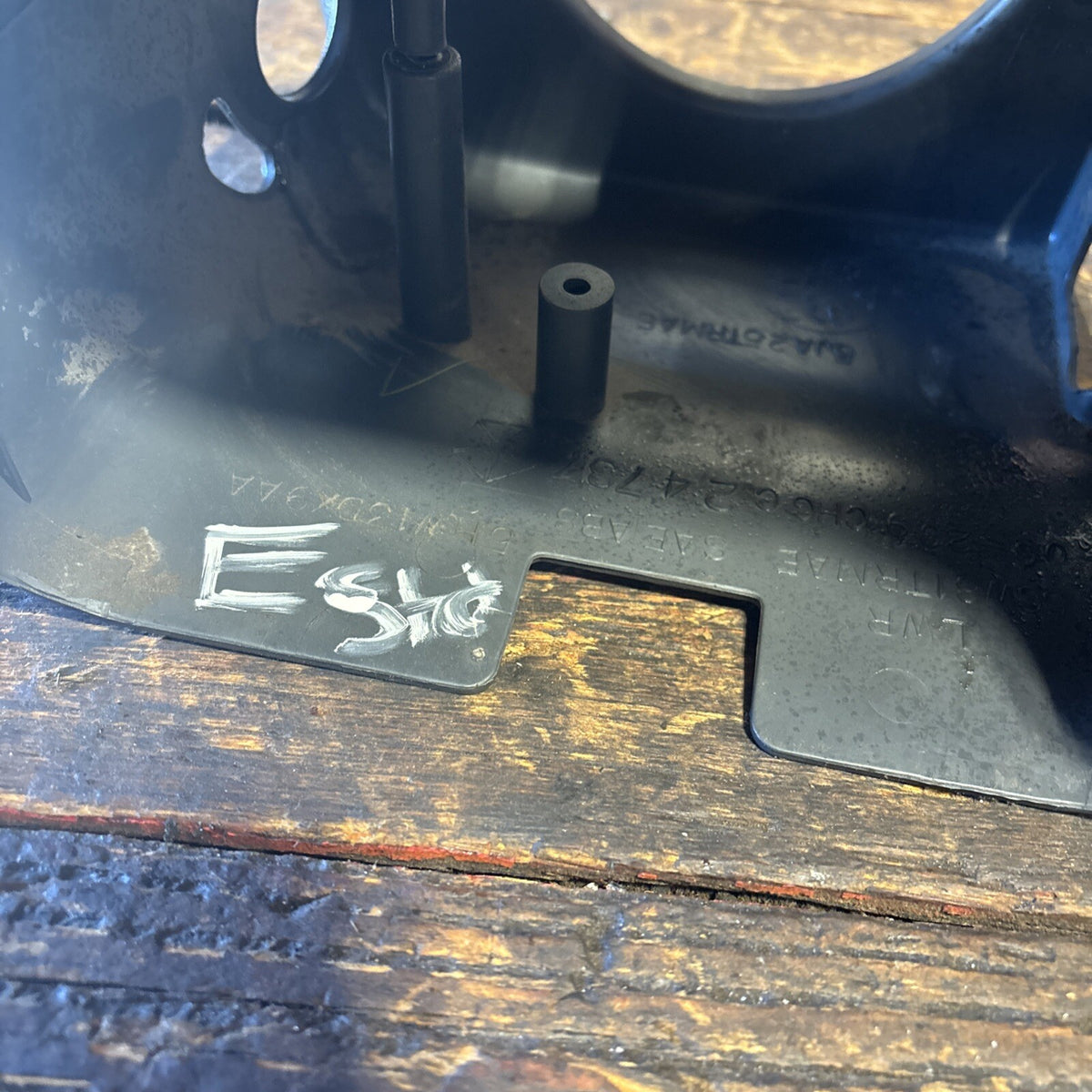 MINT! 2006 2007 2008 2009 DODGE RAM PLASTIC STEERING COLUMN COVER SURROUND 6SPD