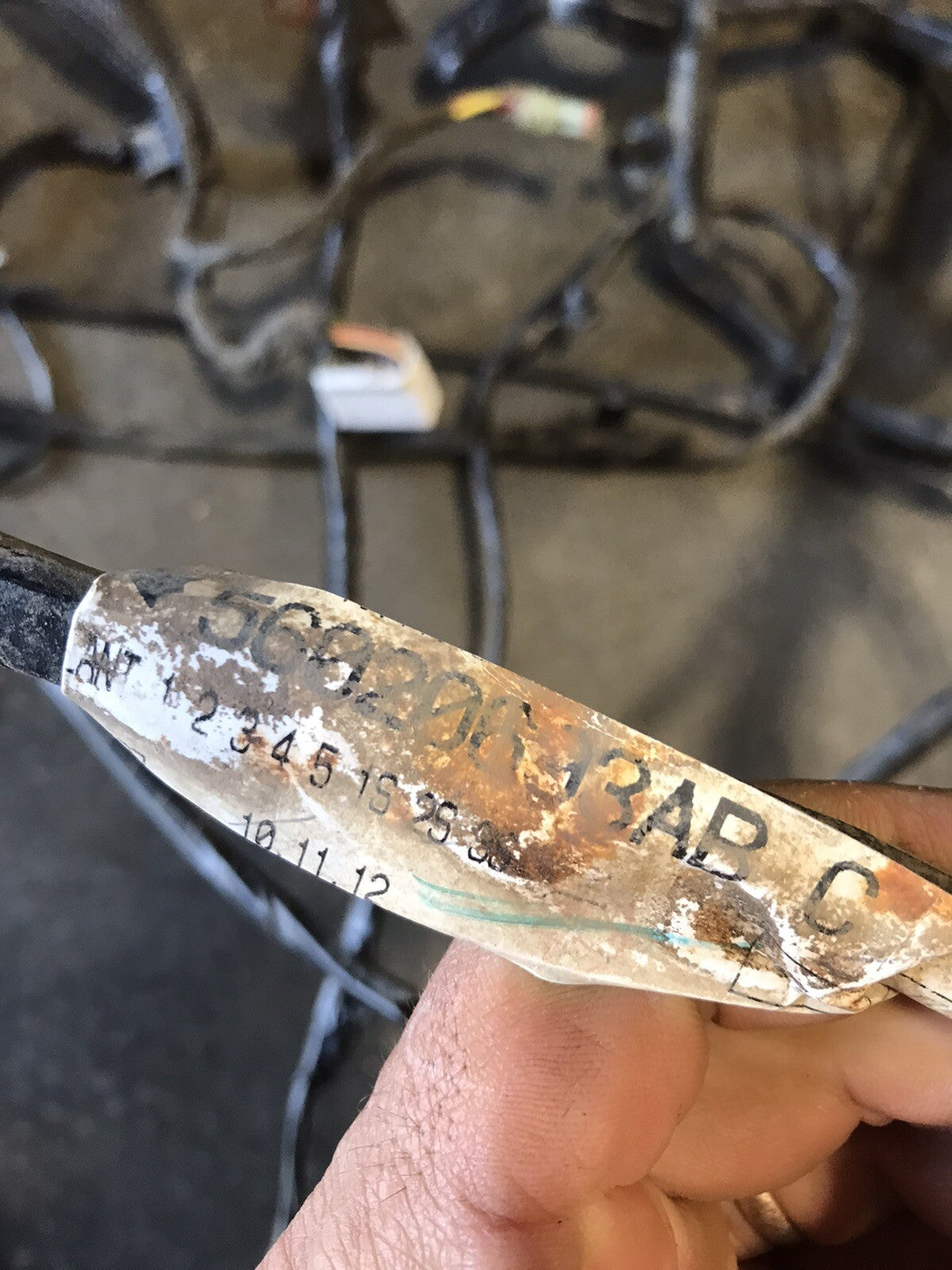 1998 DODGE RAM BEHIND DASH HARNESS / CAB HARNESS BASE MODEL 56020693AB