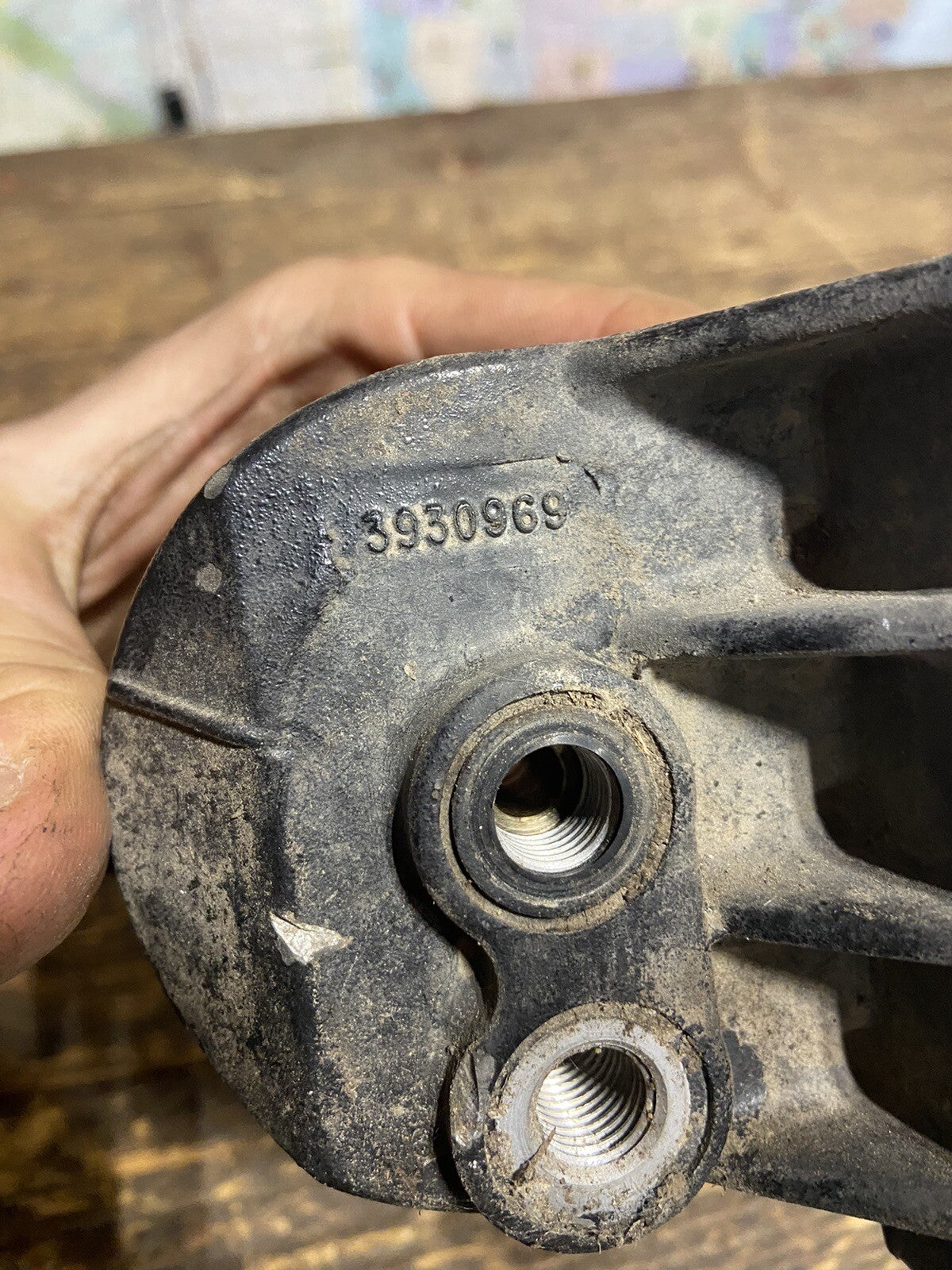 OEM 1989 - 1993 DODGE RAM 250 350 CUMMINS FUEL FILTER HOUSING HEAD 3930969