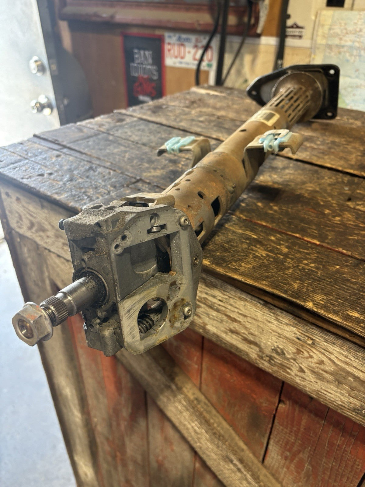 1994 1995 DODGE RAM 1500 2500 3500 STEERING COLUMN STD TRANS W TILT PN 52007325