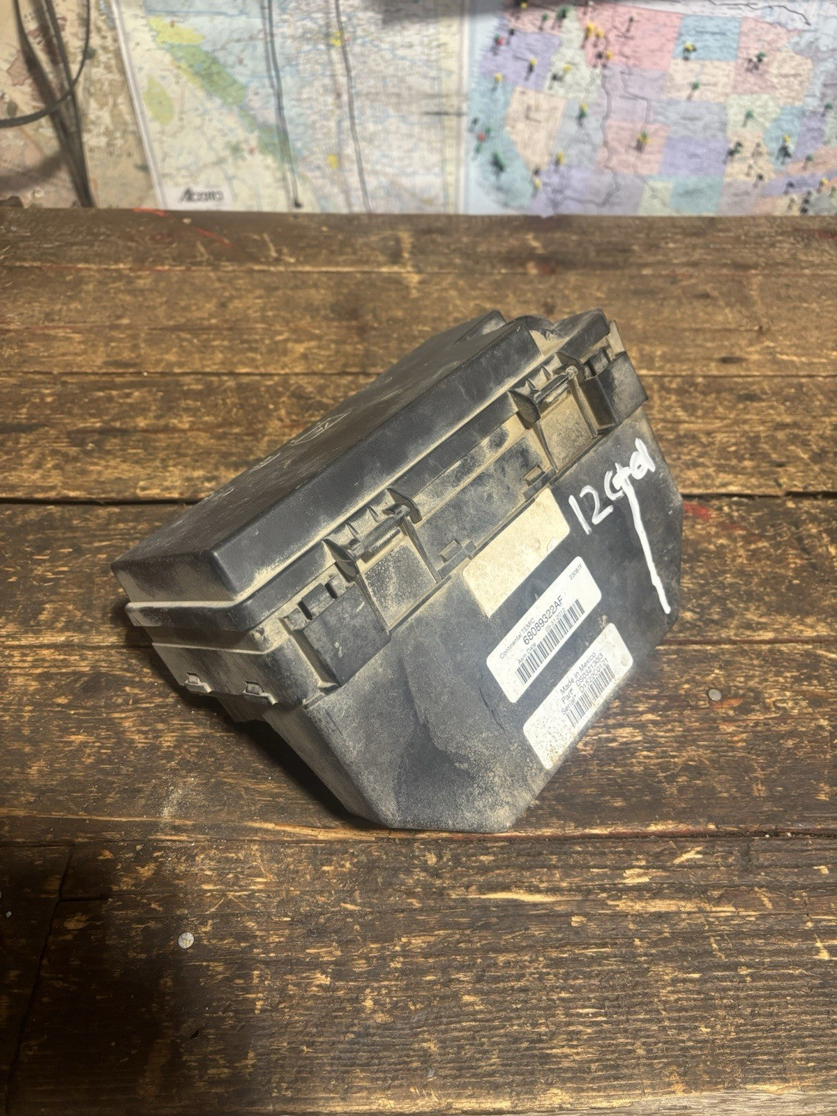 2012 RAM 3500 CUMMINS TIPM INTEGRATED CONTROL POWER MODULE 68089322af FUSEBOX