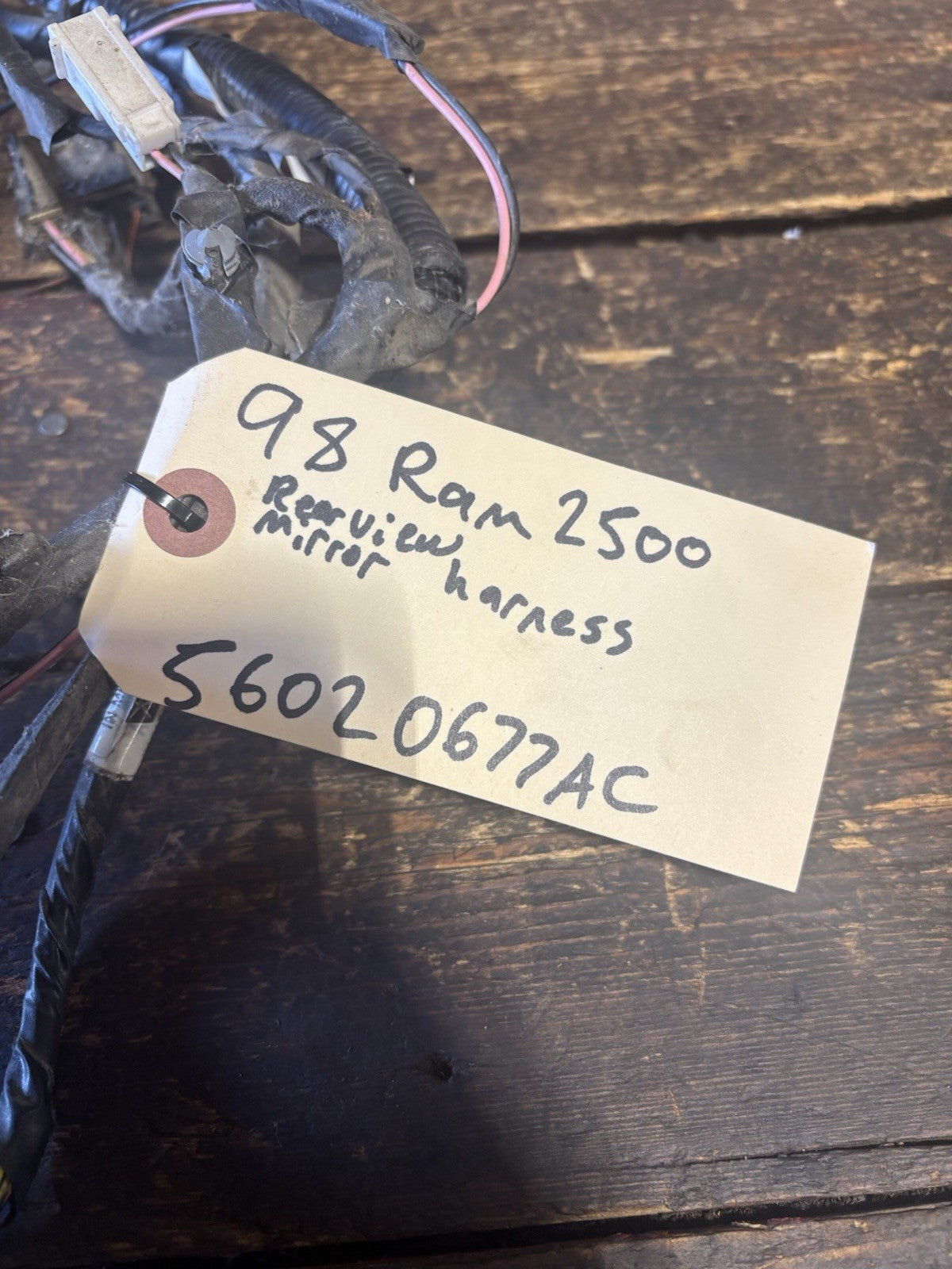 OVERHEAD CONSOLE ROOF WIRING HARNESS 56020677AC 1998 DODGE RAM