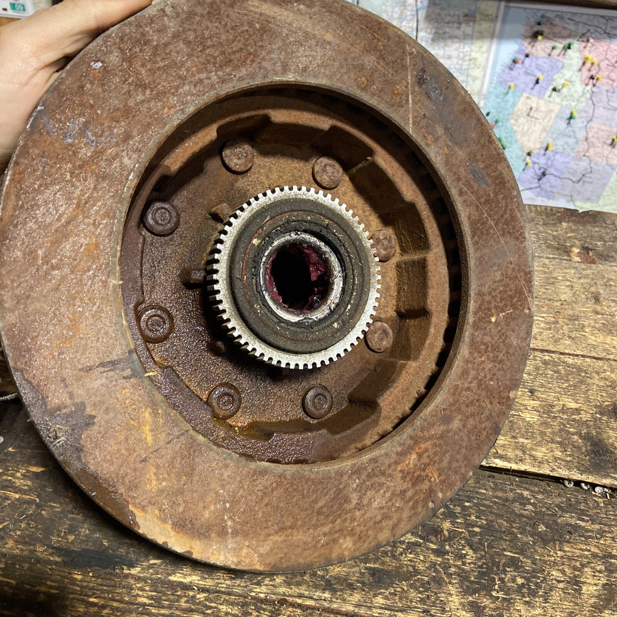 1994 - 1998 Dodge Ram 2500 Cummins Two Wheel Drive Front Hub /Rotor Assembly