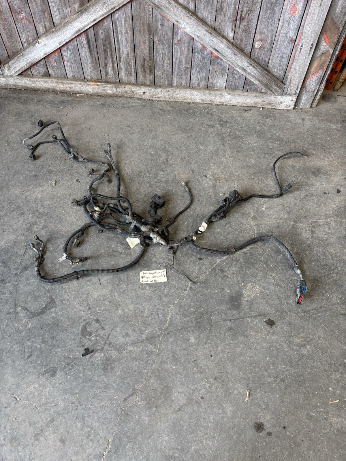 2003 DODGE RAM 2500 3500 5.9L CUMMINS AUTOMATIC ENGINE HARNESS