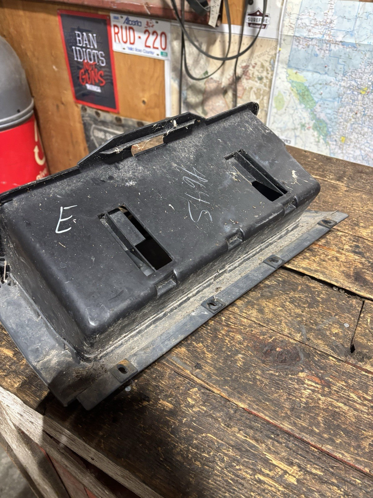 1981-1993 DODGE RAM 150 250 350 1ST GEN CUMMINS GREY GLOVE BOX GLOVEBOX