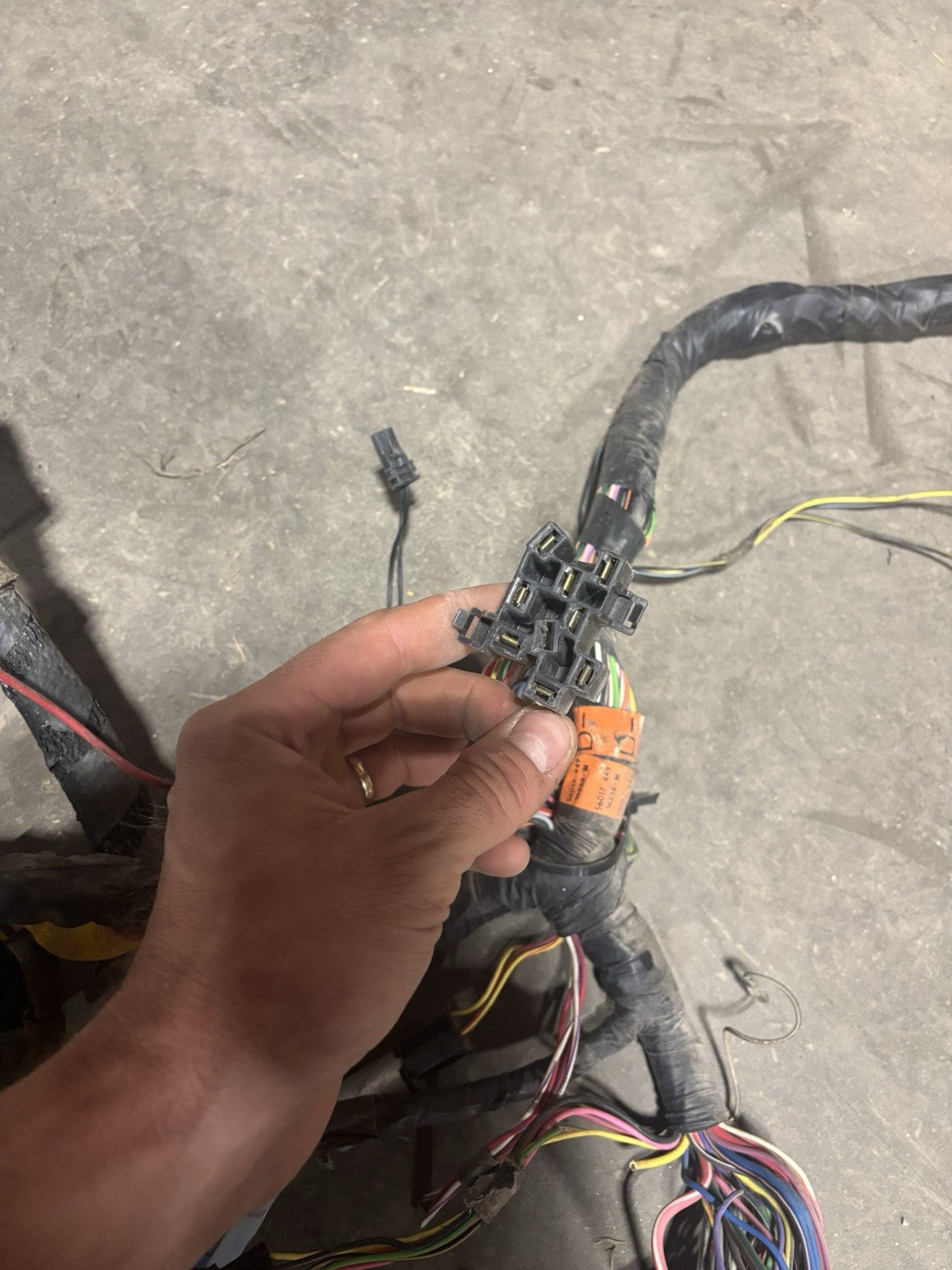 1992 1993 DODGE RAM 250 350 1ST GEN CUMMINS DASH HARNESS 56017449