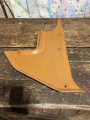 1989-1993 DODGE RAM TAN PASSENGER RIGHT SIDE KICK COWL PANEL 82897