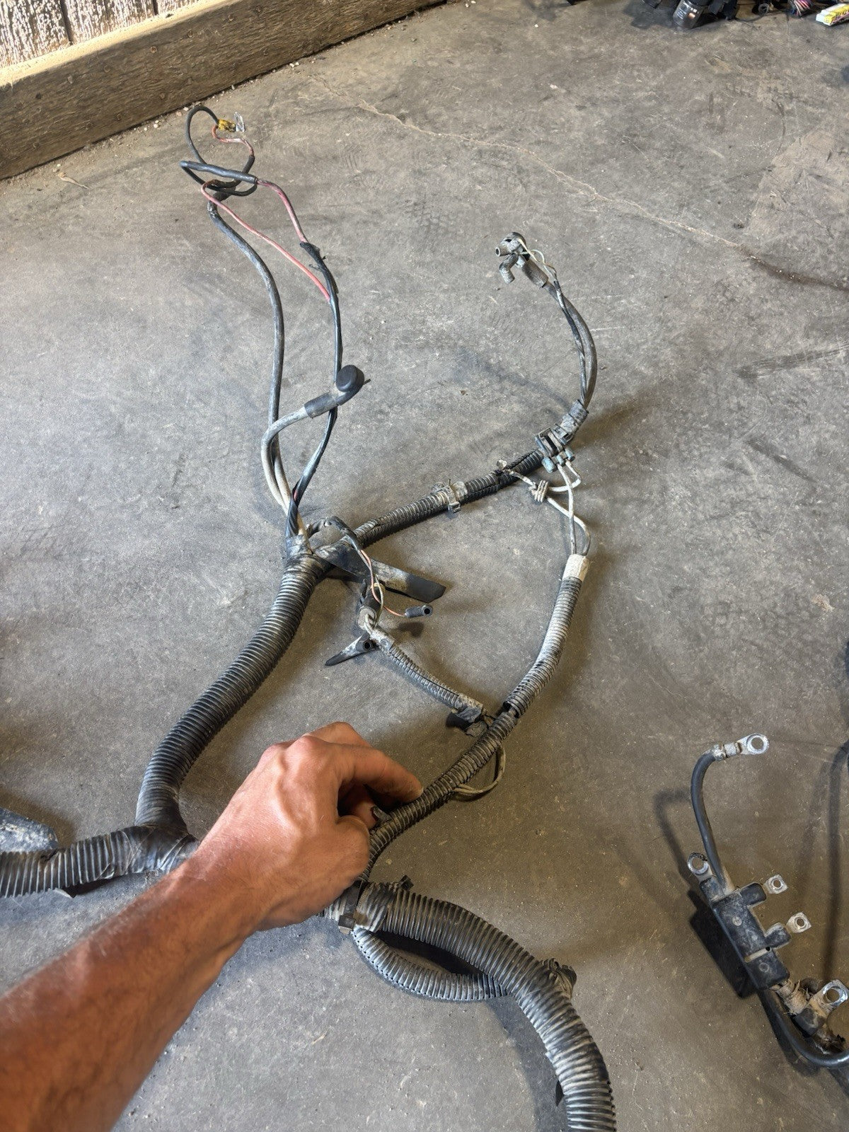 1995 DODGE RAM 2500 3500 CUMMINS 5.9 ENGINE MANUAL TRANSMISSION HARNESS 56020015