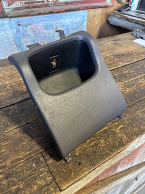 1998-2002 DODGE RAM LIGHT MIST GREY DASH CUBBY POCKET FOR MANUAL TRUCKS