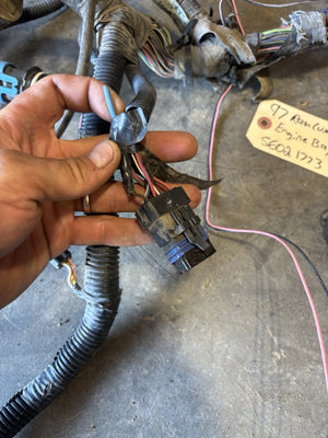 1997 DODGE RAM 2500 3500 CUMMINS ENGINE BAY WIRING HARNESS 56021773 Needs Work