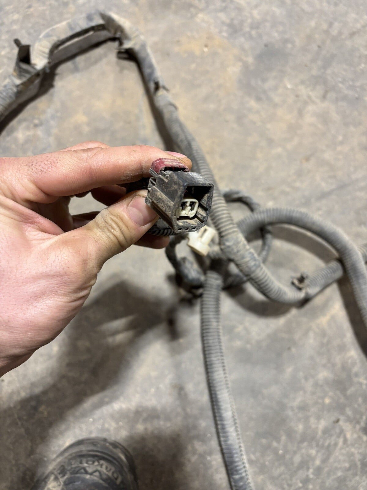 2007 .5 2008 RAM 2500 3500 FRAME CHASSIS WIRING HARNESS 4DOOR LONGBOX 56055267ad