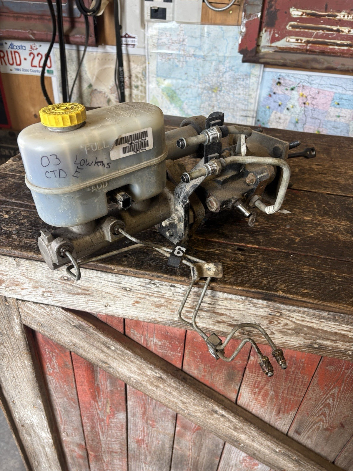 2003 DODGE RAM 2500 3500 CUMMINS HYDROBOOST UNIT 52010194ac