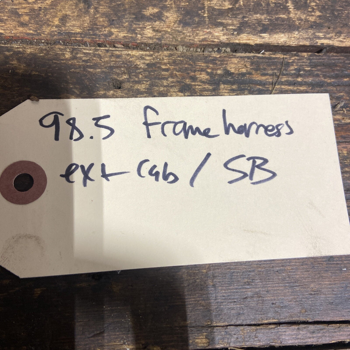 1998 DODGE RAM 2500 3500 V10 / CUMMINS EXT CAB SHORTBOX FRAME HARNESS 56020492AC