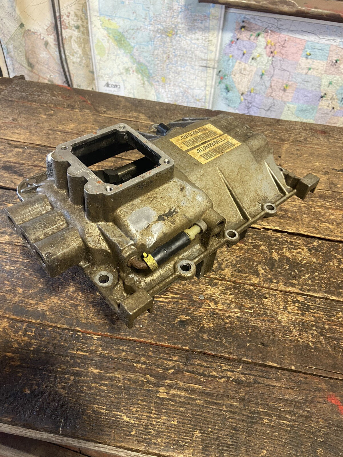 1998 - 2003 DODGE RAM CUMMINS NV4500 LOADED SQUARE SHIFTER TOP PLATE COVER