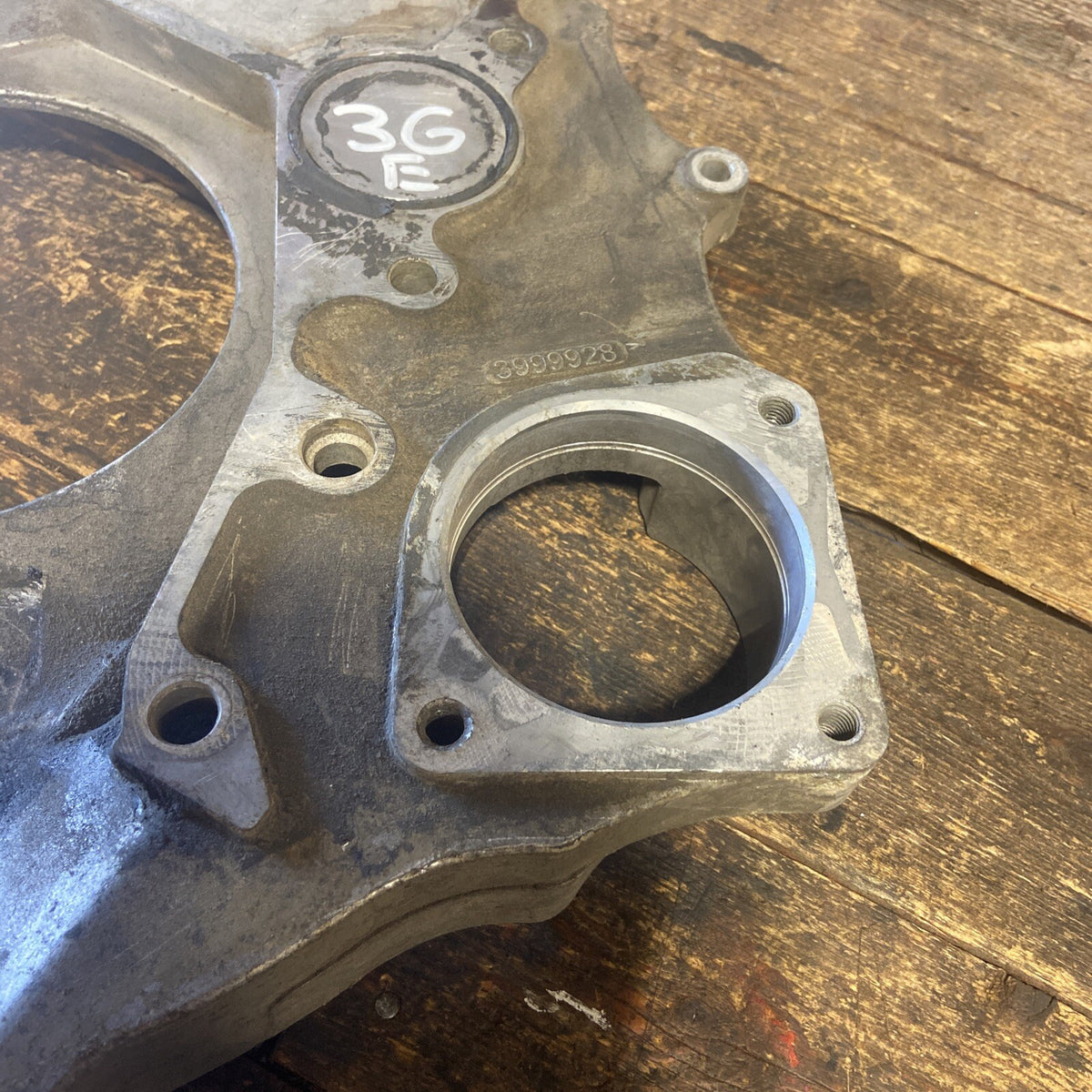 2003 - 2007 DODGE RAM 2500 3500 CUMMINS ADAPTER PLATE FLYWHEEL HOUSING 3999928