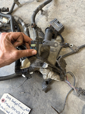 2003 DODGE RAM 2500 3500 5.9L CUMMINS AUTOMATIC ENGINE HARNESS
