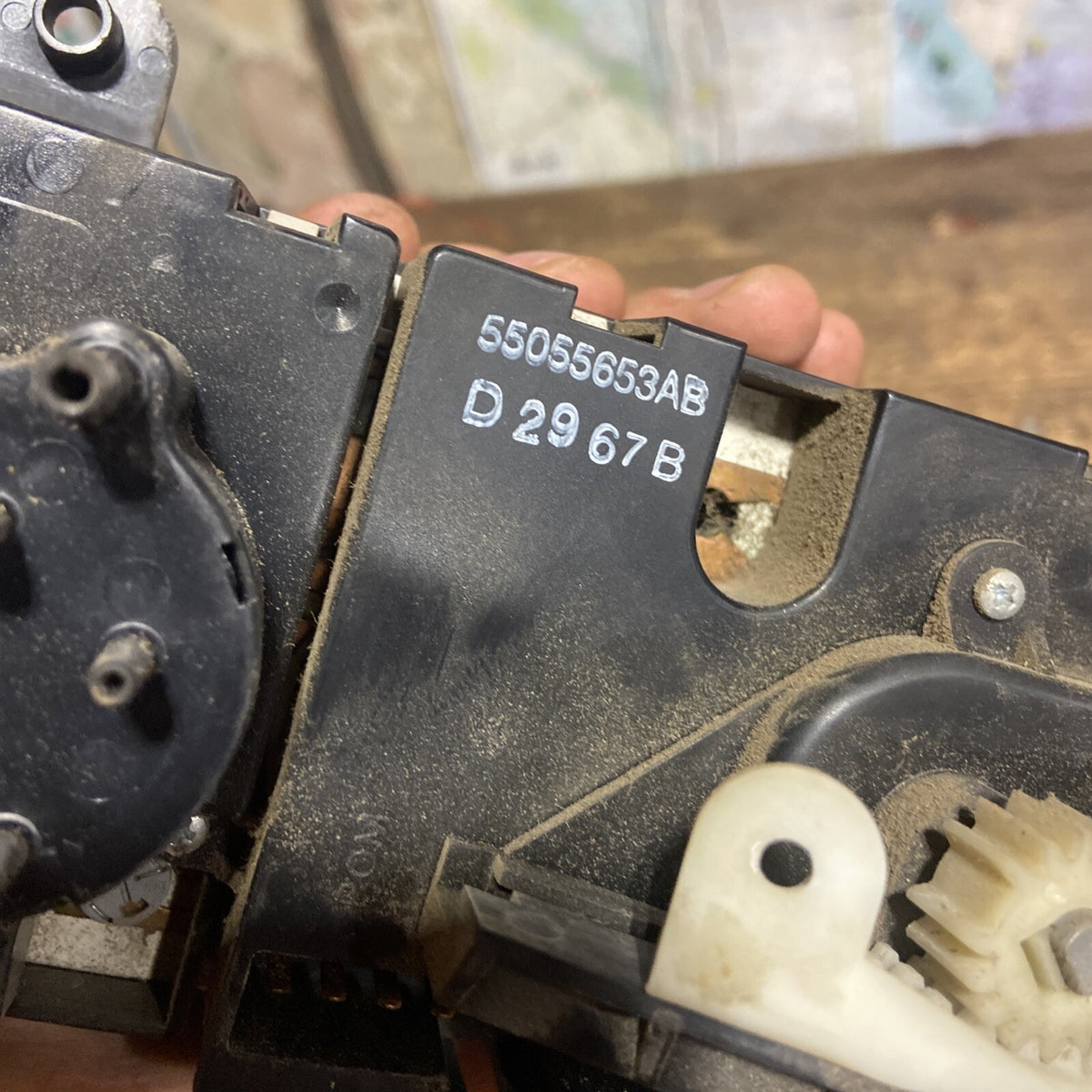 1998 DODGE RAM TRUCKS TEMPERATURE Heat  CLIMATE CONTROL 55055653ab