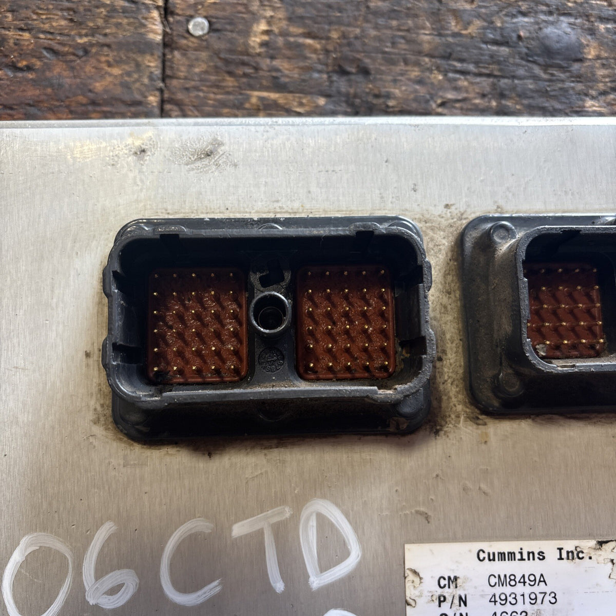 2006 DODGE RAM 2500 3500 CUMMINS 5.9L 6spd MANUAL ECM PN 4931973