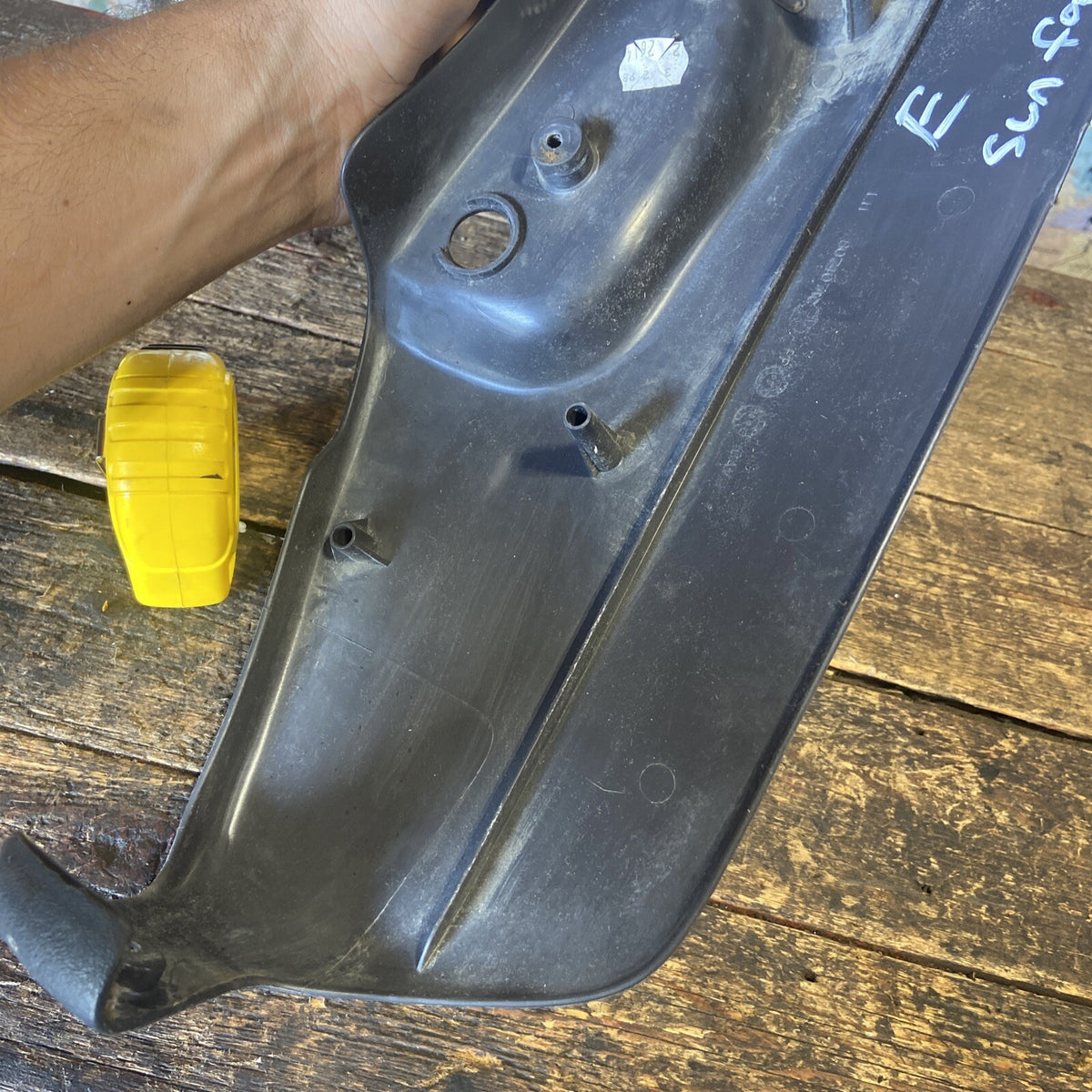 1998-2002 DODGE RAM 1500 2500 3500 DRIVER POWER SEAT SIDE PANEL AGATE DARK GREY