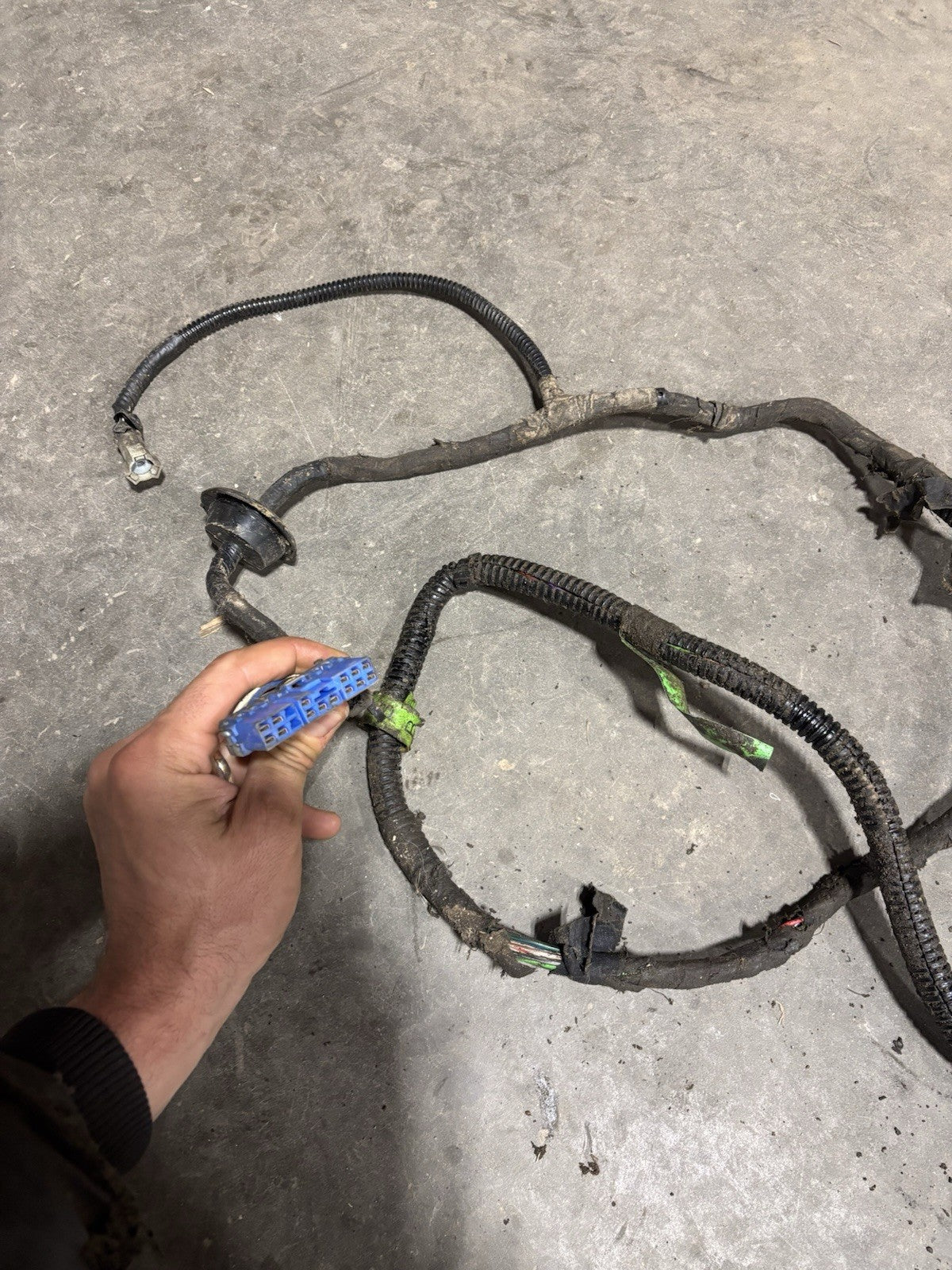 1991 1992 1993 DODGE RAM 250 CUMMINS EXTCABLNGBX FRAME CHASSIS HARNESS 56017407