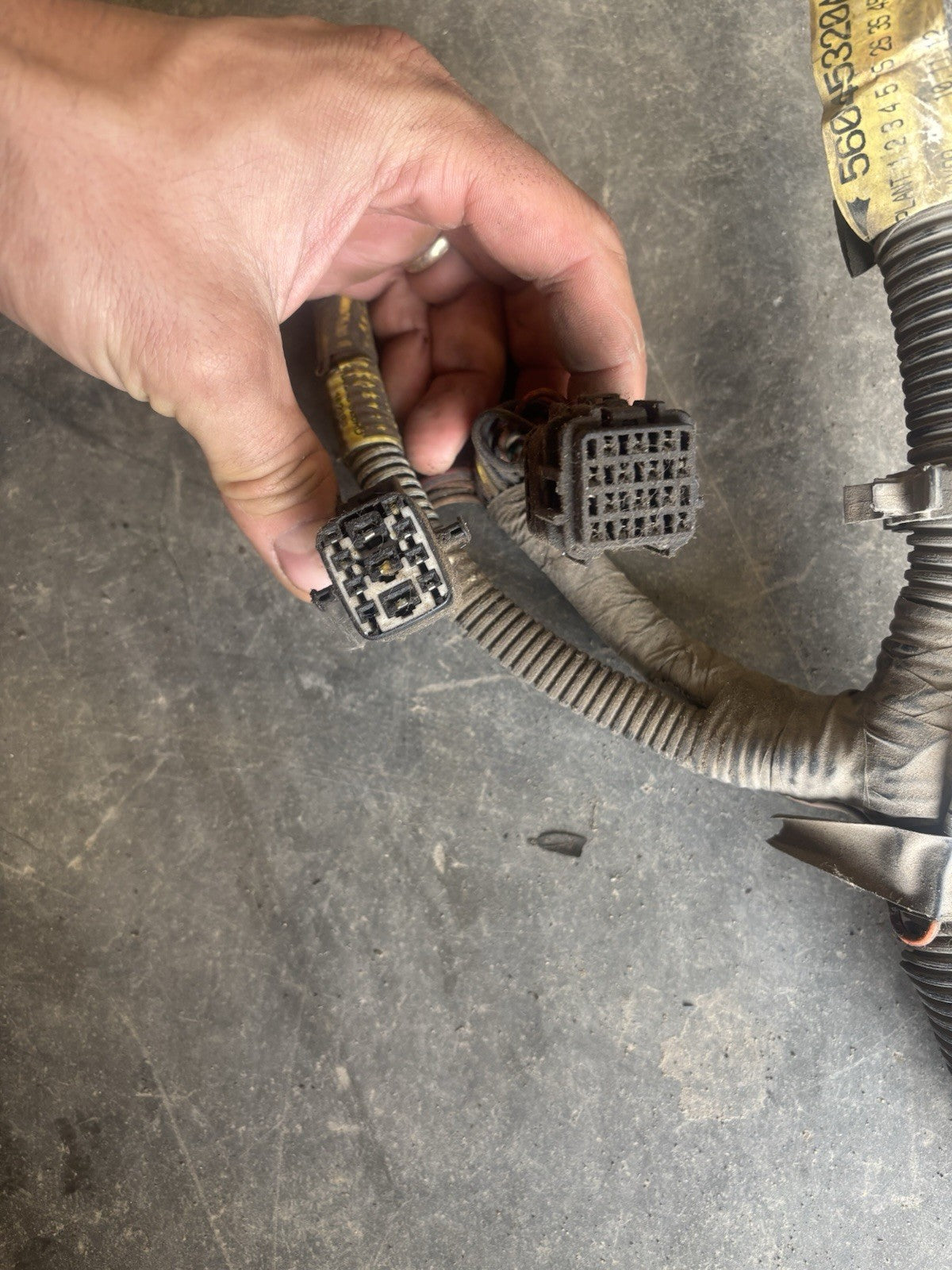 2000 DODGE RAM 2500 3500 5.9L CUMMINS AUTO PCM TRANSMISSION HARNESS 56045320AD