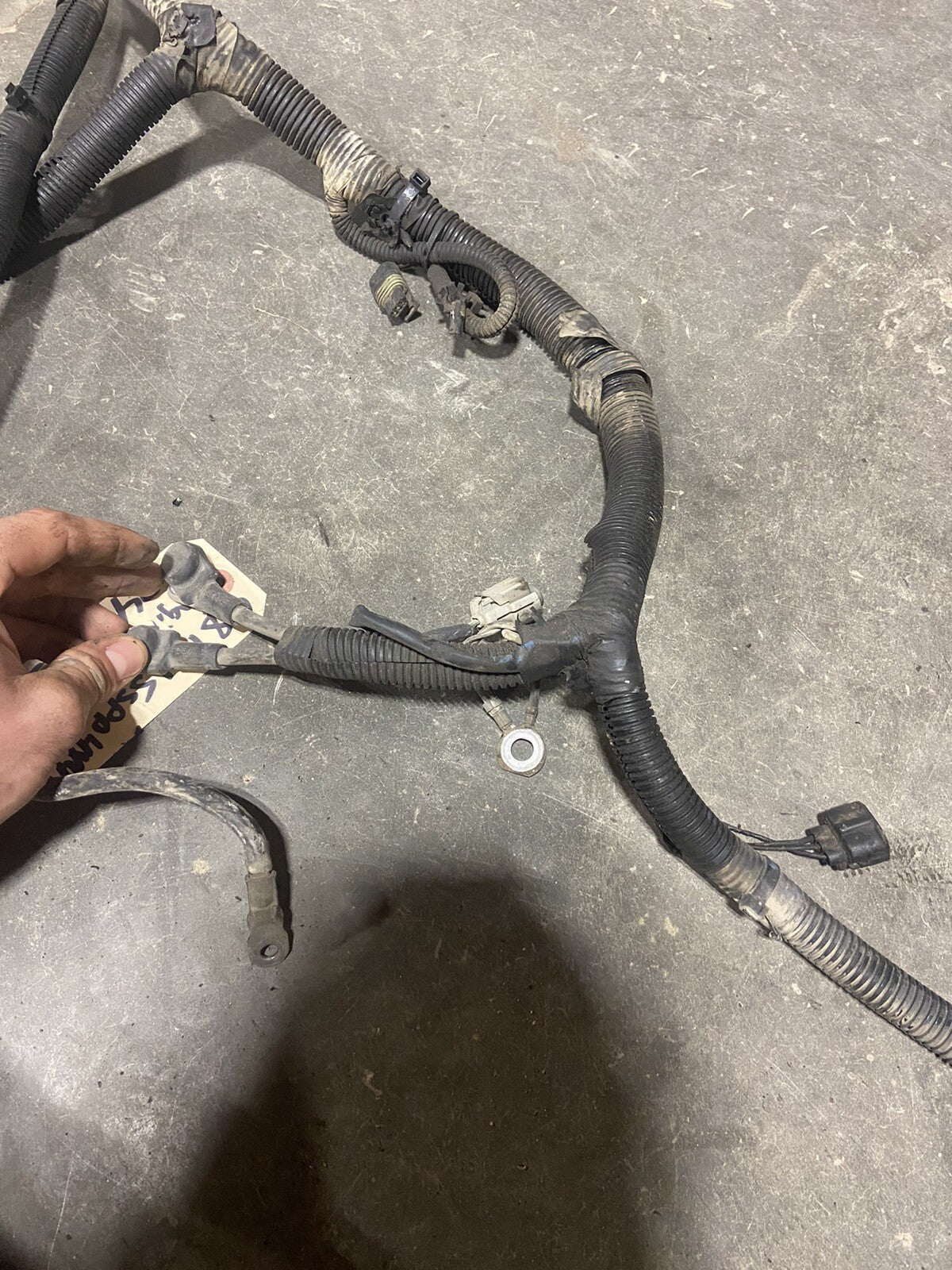 1998 DODGE RAM 2500 3500 12V CUMMINS 5SPD ENGINE TRANSMISSION HARNESS 56045095AE