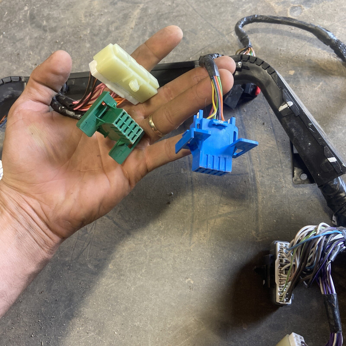 1999 2000 DODGE RAM 2500 3500 CUMMINS DASH WIRING HARNESS 56021872AE