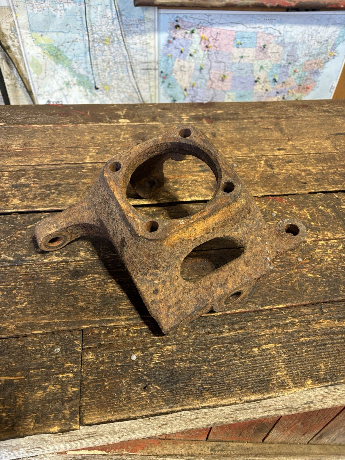 2003-2009 DODGE RAM 2500 3500 CUMMINS DRIVER SIDE STEERING KNUCKLE PN 40014590