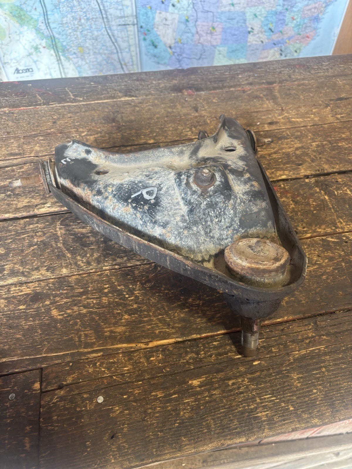 1989-1993 DODGE RAM 250 350 2WD CUMMINS PASSENGER SIDE UPPER CONTROL ARM