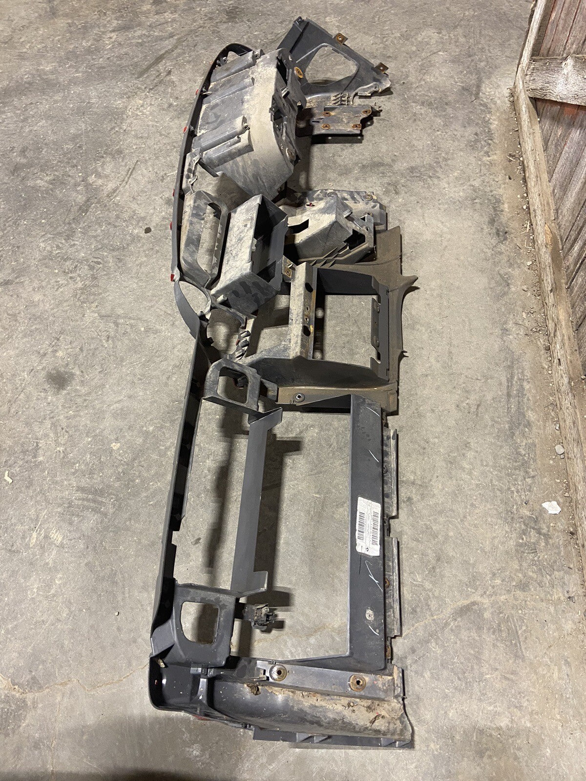 1998 DODGE RAM 2500 3500 LIGHT MIST GREY DASH CORE LOWER STRUCTURE