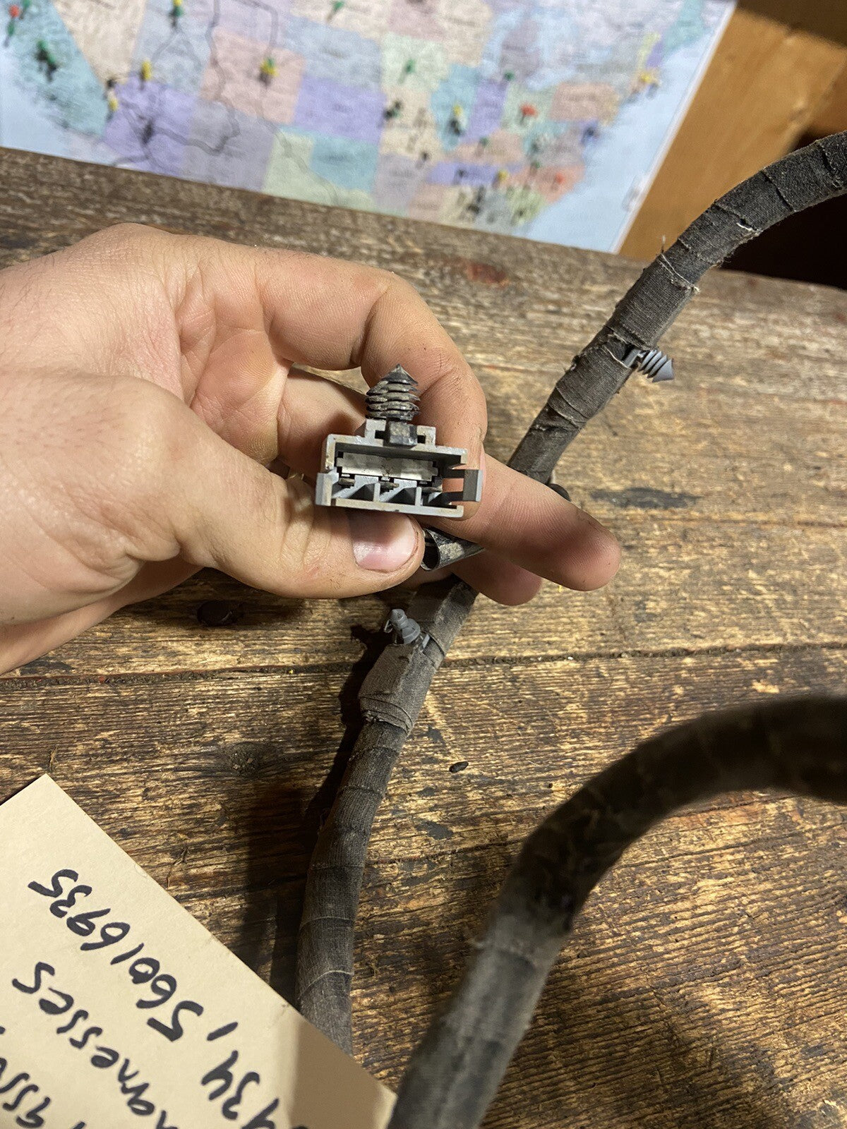 1994 - 1997 DODGE RAM POWER WINDOW DOOR HARNESS SET 56016934, 56016935