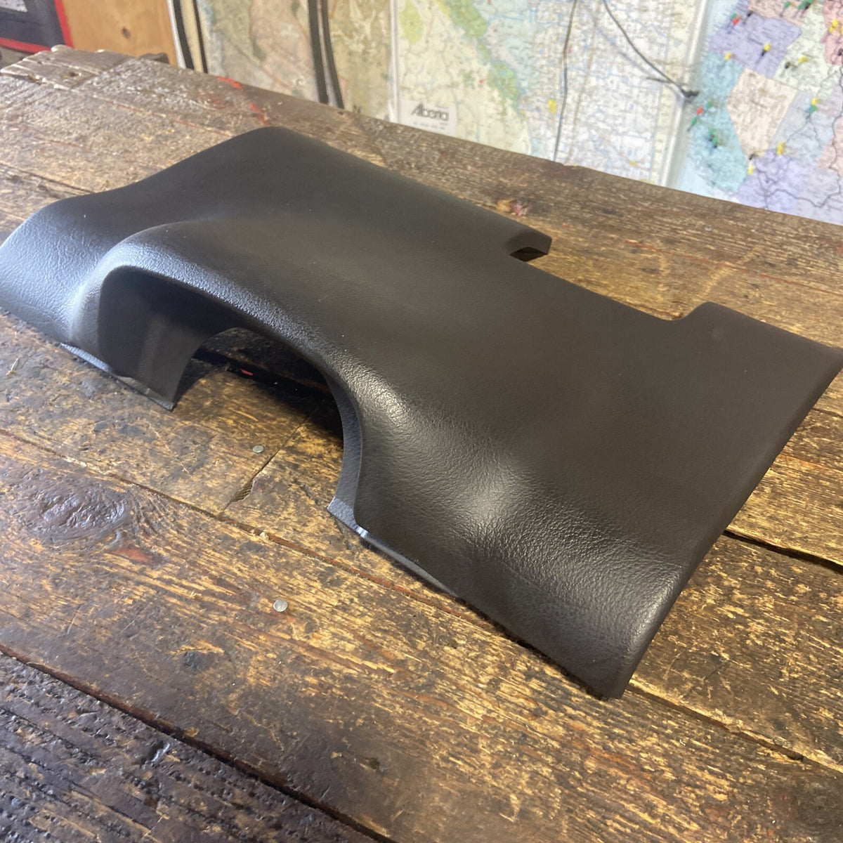 1998 - 2002 Dodge Ram Under Lower Dash Steering Column Cover Trim DARK GREY NICE