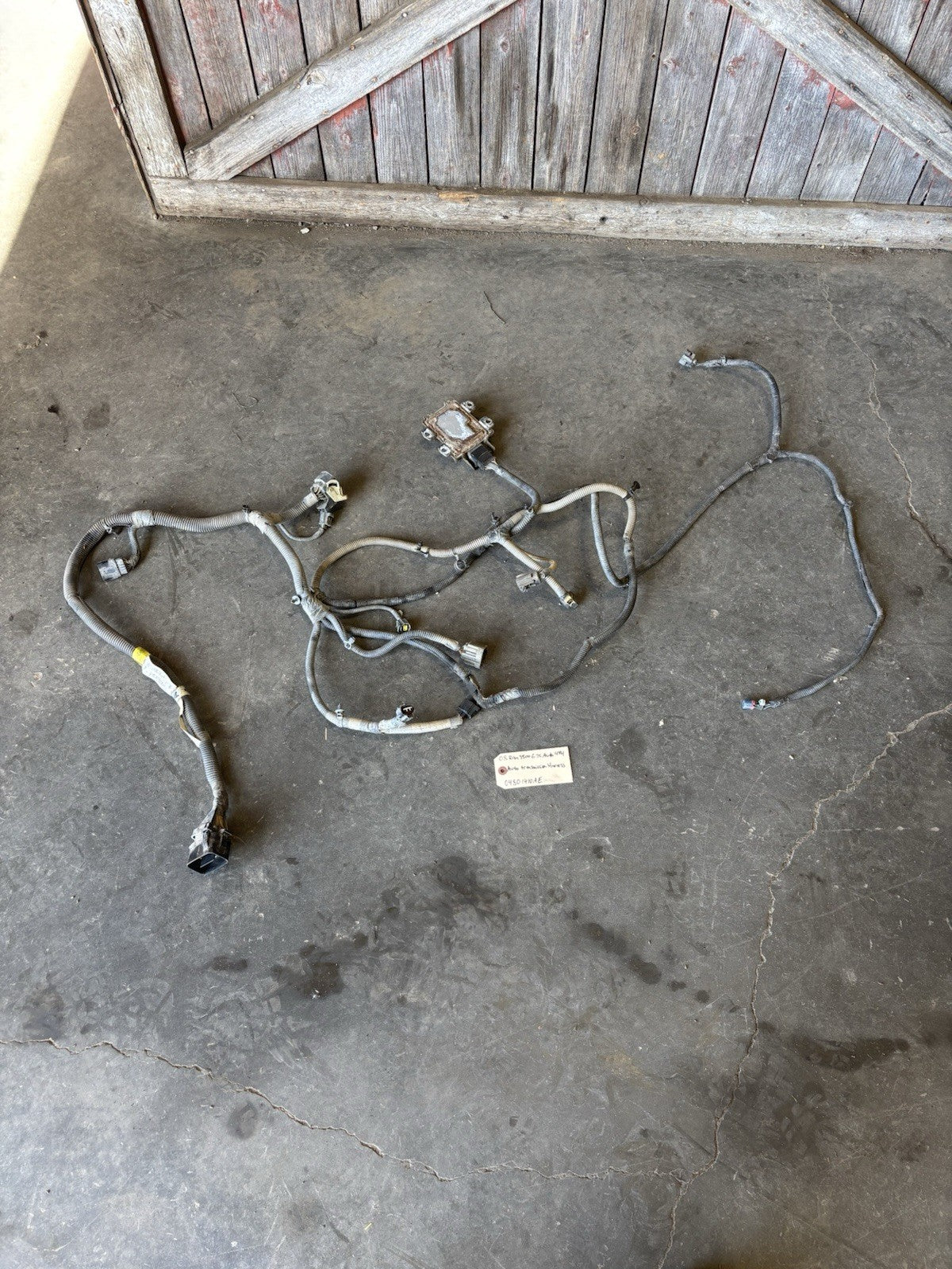 2007 .5 2008 DODGE RAM  6.7 CUMMINS AUTO TRANSMISSION WIRING HARNESS 04801410AE