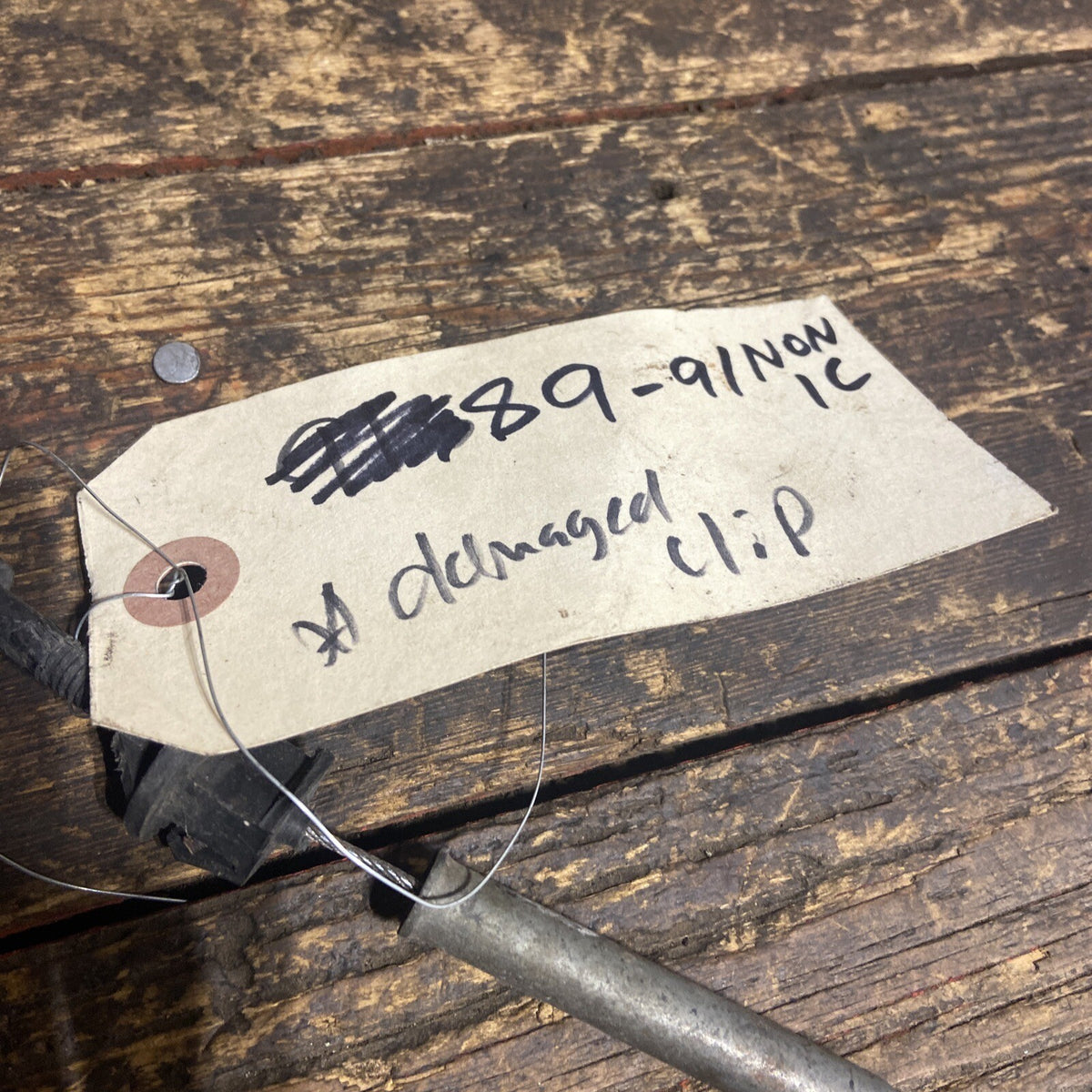 1989 1990 1991 DODGE RAM 250 350 1ST GEN CUMMINS NON INTERCOOLED THROTTLE CABLE