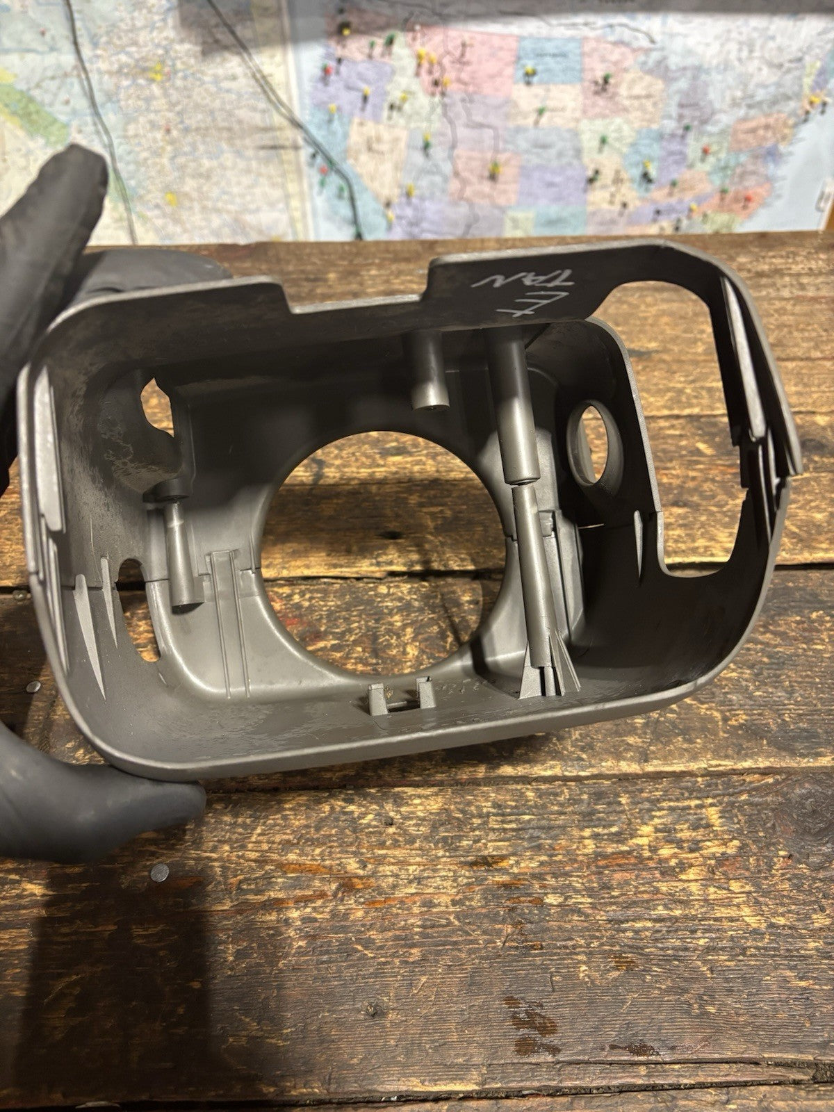 2003 - 2009 3rd Gen DODGE RAM TAN PLASTIC STEERING COLUMN COVER SURROUND AUTO