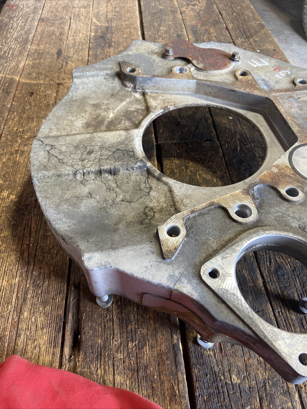 2003 - 2018 DODGE RAM 2500 3500 CUMMINS ADAPTER PLATE FLYWHEEL HOUSING 4941232