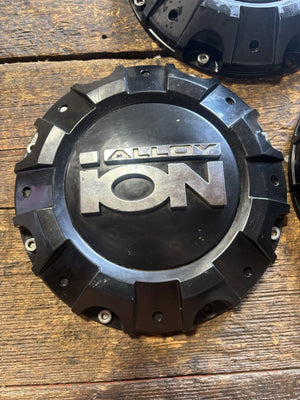 ION ALLOY WHEEL CENTER HUB CAPS X3 C-218-1 LG1212-21 C218-1-DOWN C1019402B