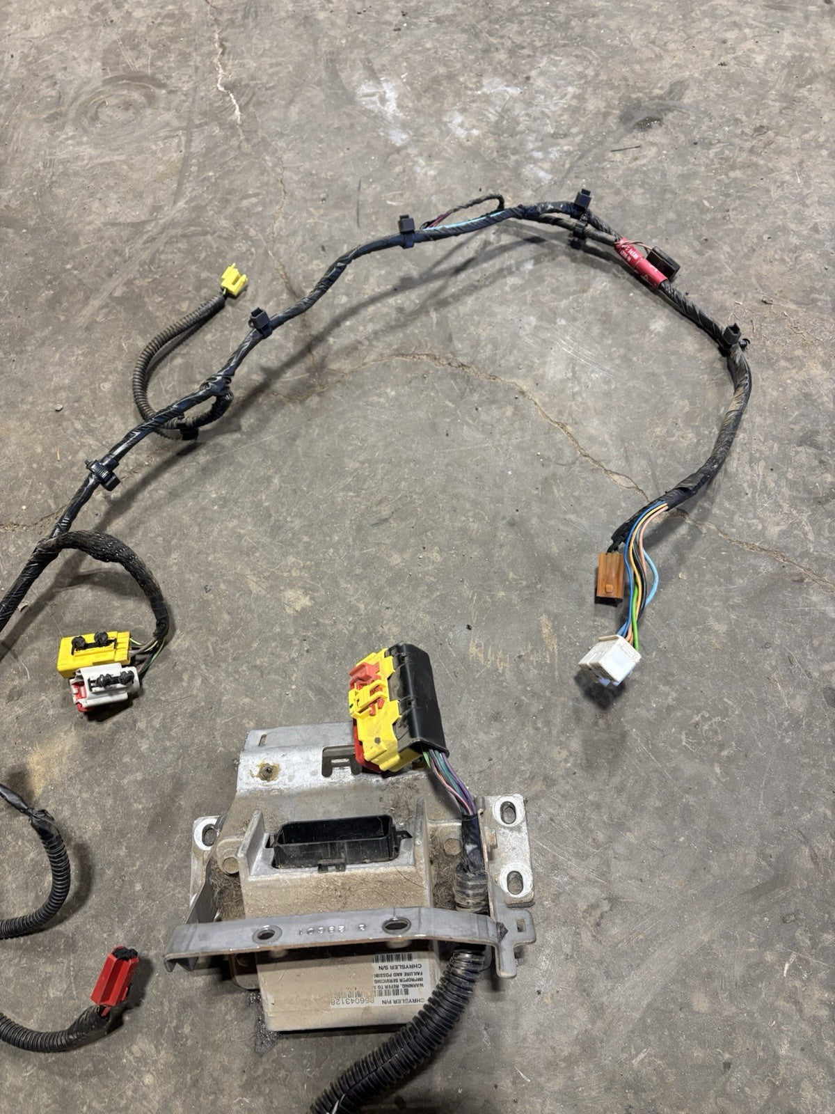 2002 DODGE RAM 2500 3500 24V CUMMINS DASH WIRING HARNESS 56045365AH