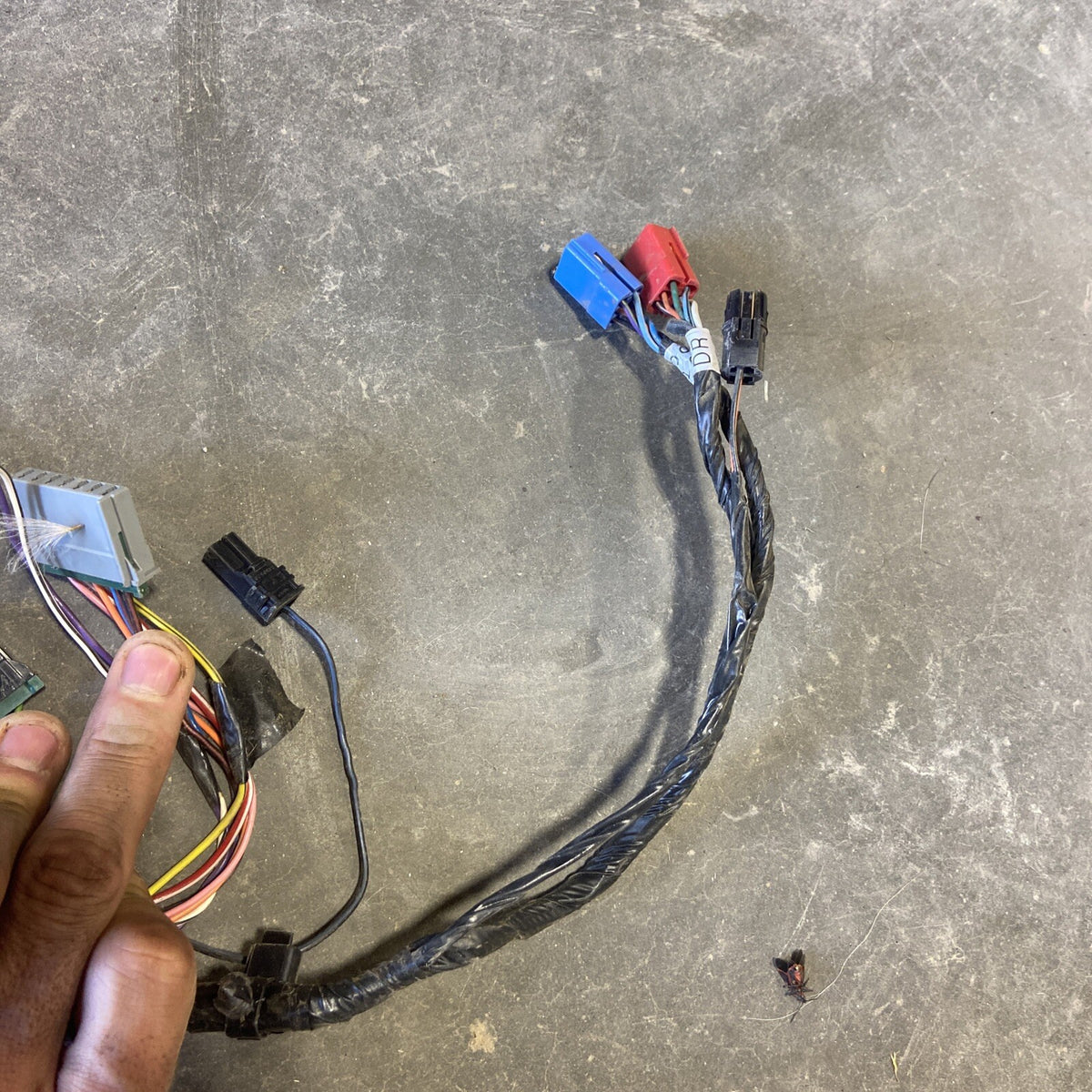 2000 - 2002 DODGE RAM CUMMINS MANUAL DASH WIRING HARNESS HEATED SEATS 56045361AF