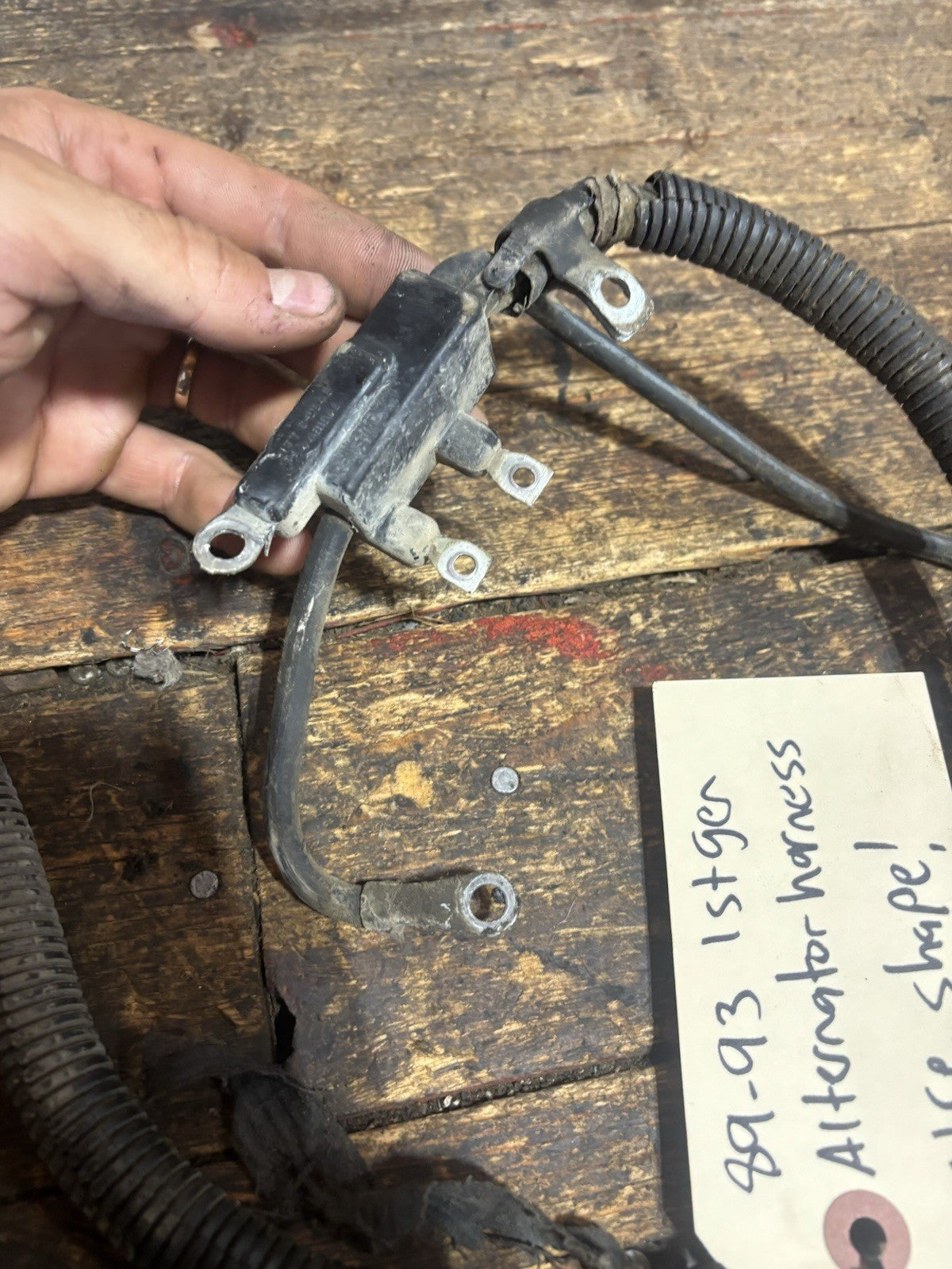 1989-1993 DODGE RAM 250 350 5.9L 1ST GEN CUMMINS ALTERNATOR HARNESS 53017288